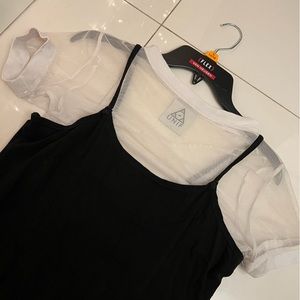 Rare Unif two piece dress